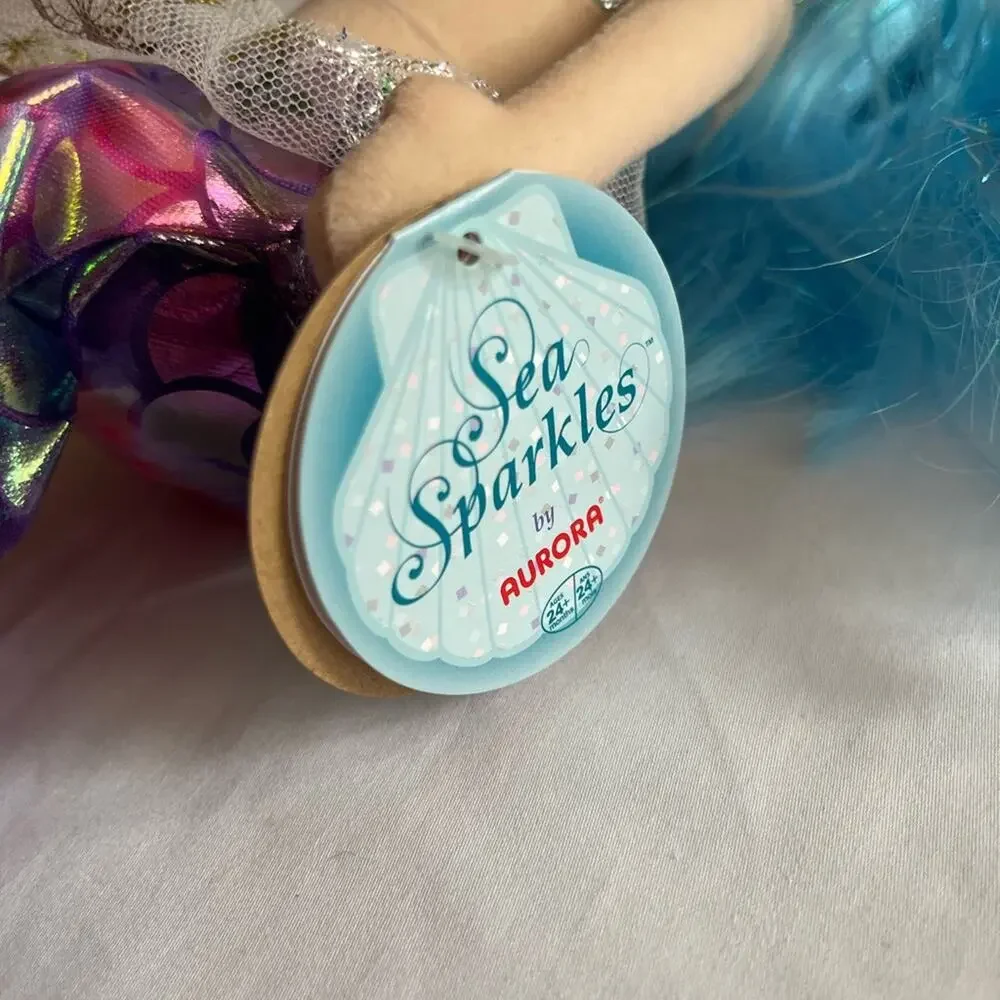Aurora Cheeky’s Butterfly Mermaid Doll Eco Friendly NWT